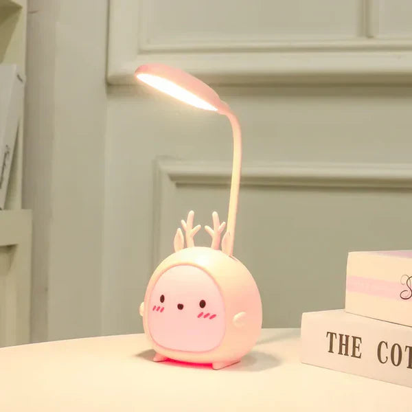 Lernlampe & Nachtlicht für Kinder, augenschonendes LED-Licht schützt beim Lesen & Spielen.