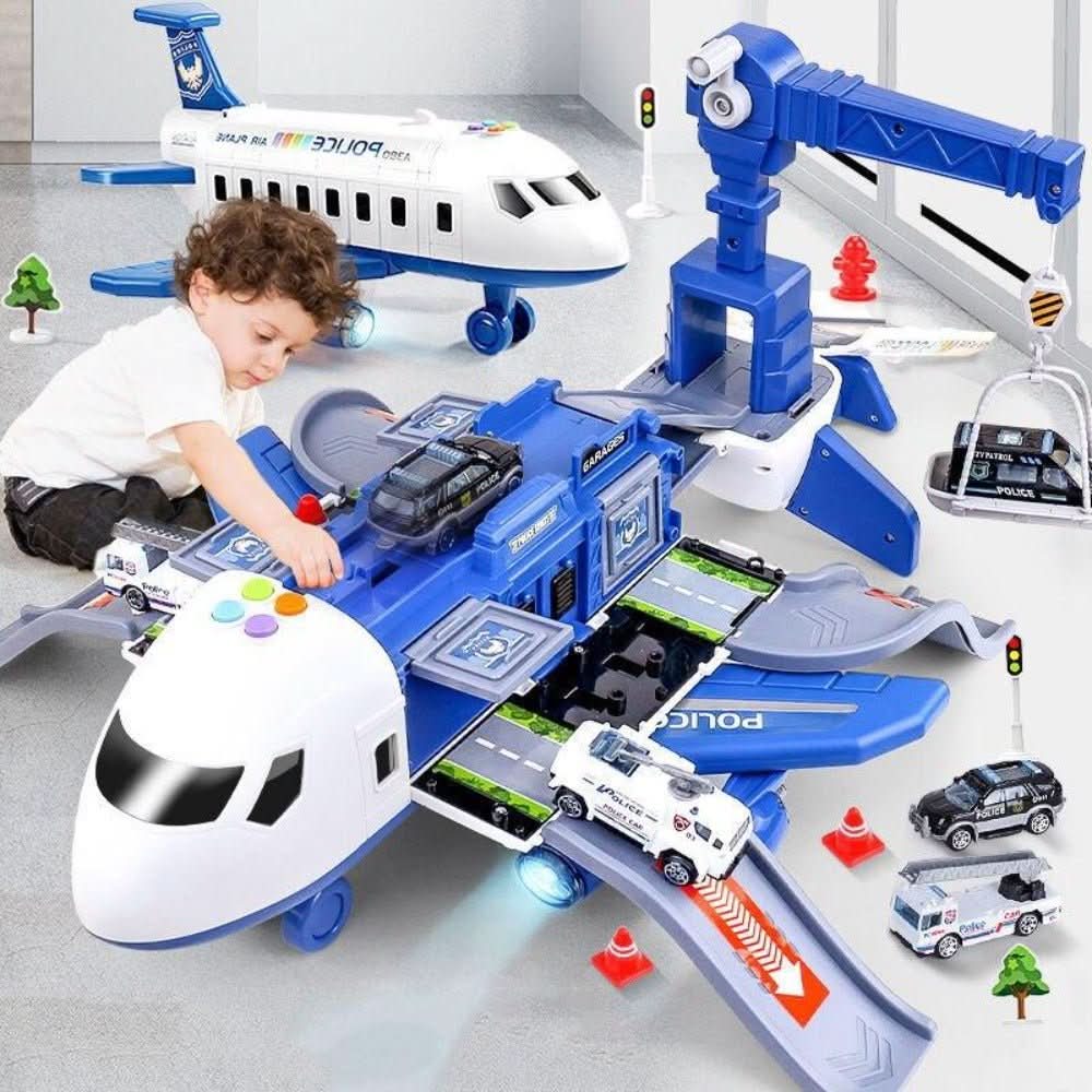 Kinderspielset Abenteuer Flugzeug & Fahrzeuge für fantasievollen Spielspaß.