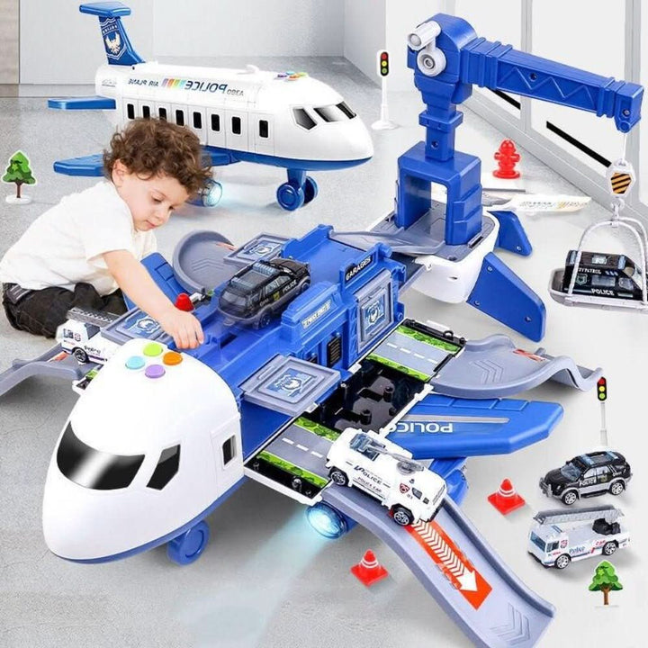 Kinderspielset Abenteuer Flugzeug & Fahrzeuge für fantasievollen Spielspaß.