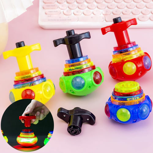 Interaktives Leucht-Wirbelspiel für Kinder, bunte Lichter und Melodien für spannendes Spielerlebnis.