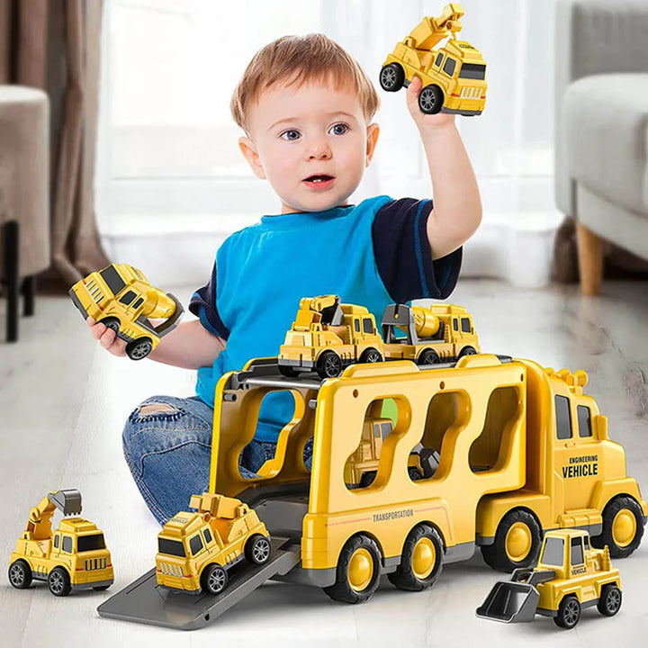 Kinderspielzeug-LKW GlowRider mit faszinierenden Lichteffekten & Musik. Perfektes interaktives Spielzeugauto.