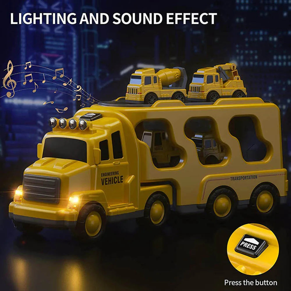 Robustes Spielzeugauto: GlowRider LKW mit Lichtern & Musik für langanhaltenden Spielspaß bei Kindern.