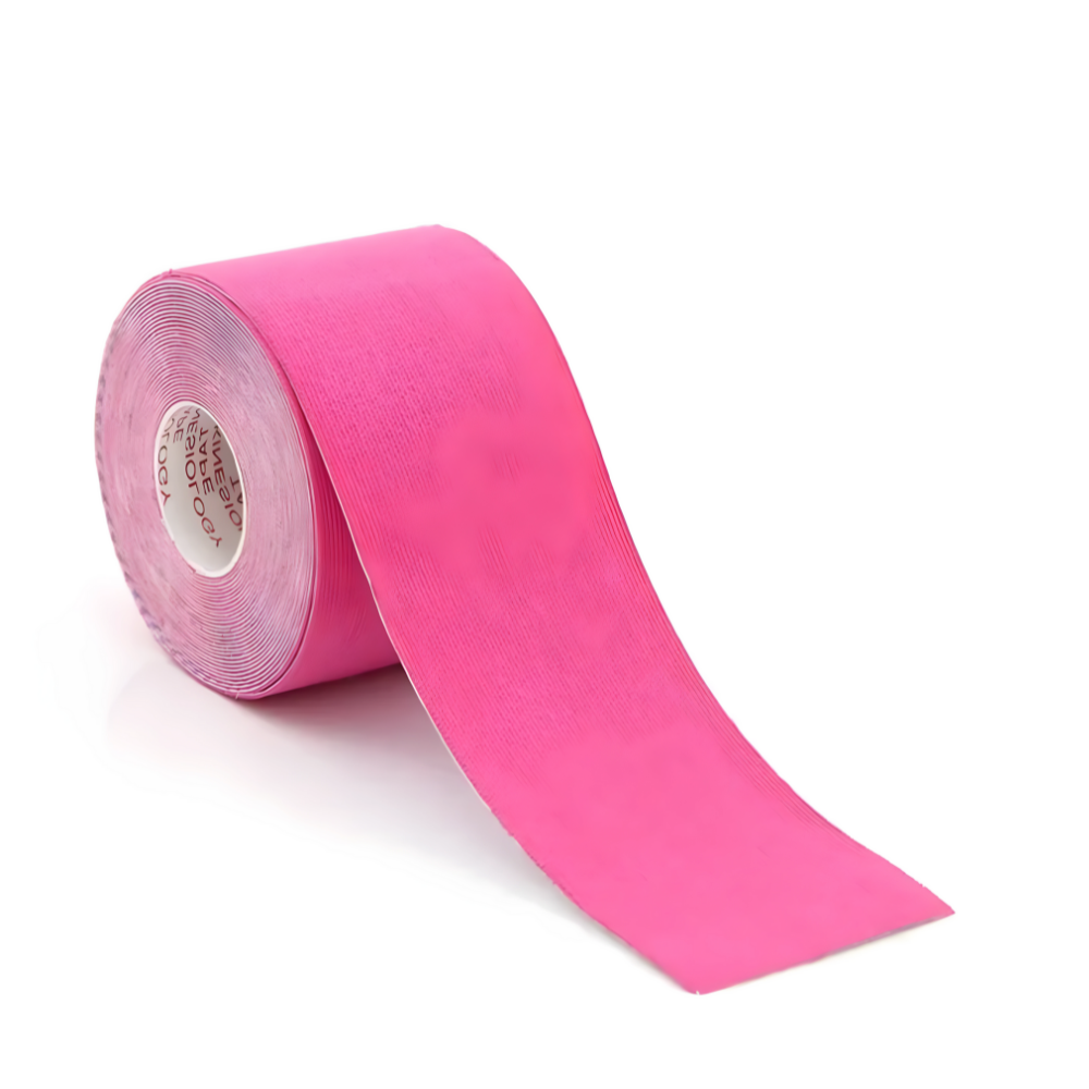 Kinesiologie Tape für eine jugendlichere Ausstrahlung und feste Haut an Gesicht & Hals.