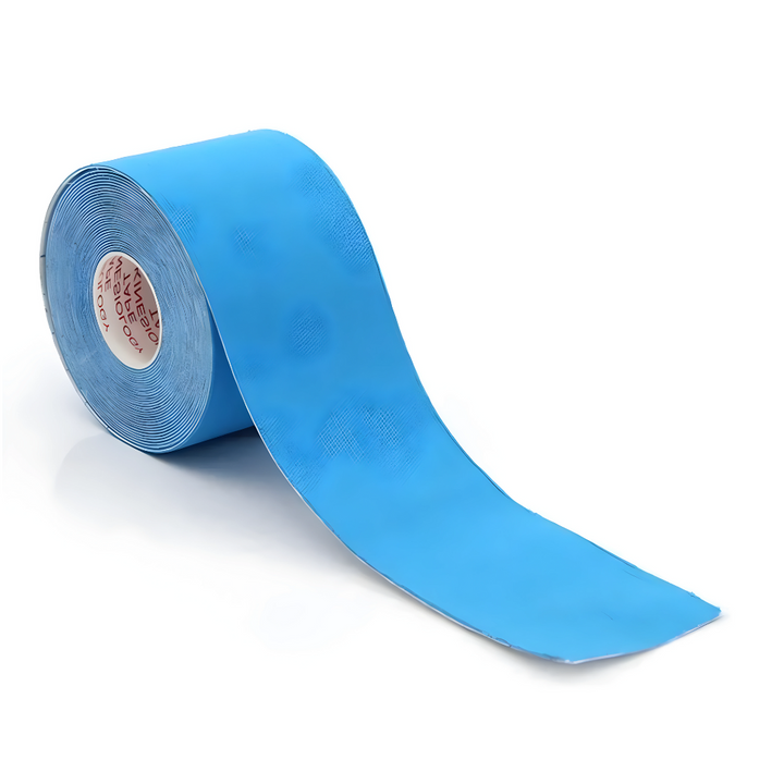Effektives Kinesiologie Tape für straffe Haut, reduziert Falten an Gesicht und Hals.