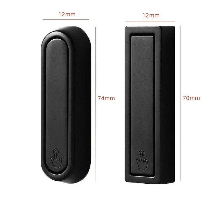 Einfach montierbarer Klapphaken aus Metall. Modernes Design "EDGY" oder "RUNDE" für jede Wand.