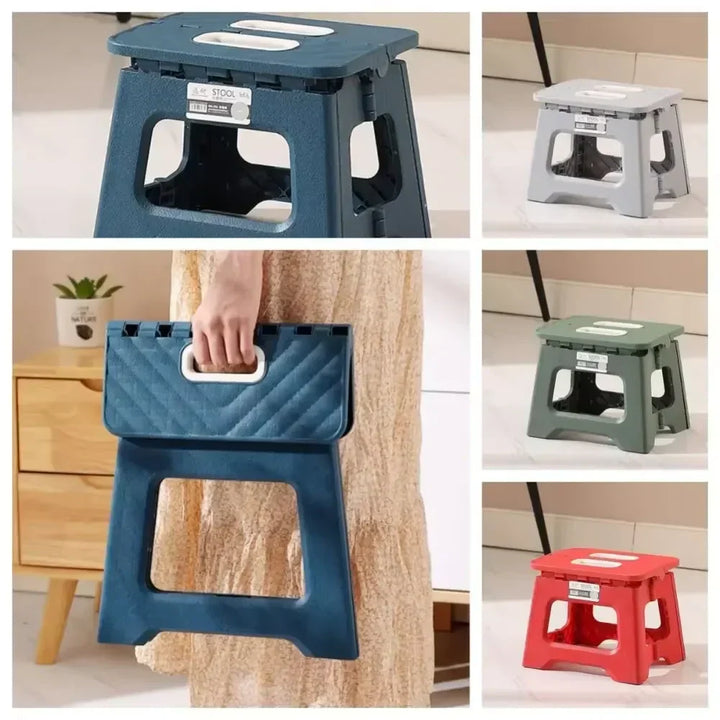 Robuster Klapptritt für Kinder & Erwachsene, ideal als Badzubehör oder Küchenhilfe.