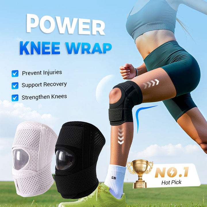 Kniebandage für gezielten Support, Regeneration & Entlastung des Knies beim Sport.