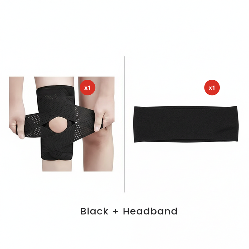 Hochwertige Kniebandage für effektiven Kniesupport, atmungsaktiv und verstellbar für Komfort.