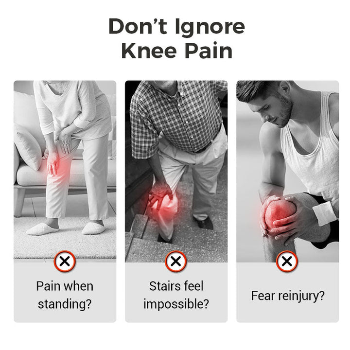 Atmungsaktive Kniebandage, verstellbar, bietet optimalen Kniesupport und Gelenkschutz für Sportler.