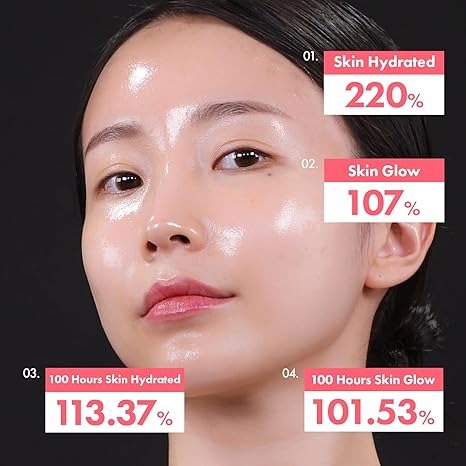 Kollagen Gesichtsmaske im eleganten K-Beauty Design. Koreanische Anti-Aging Hautpflege für Elastizität & Glättung.