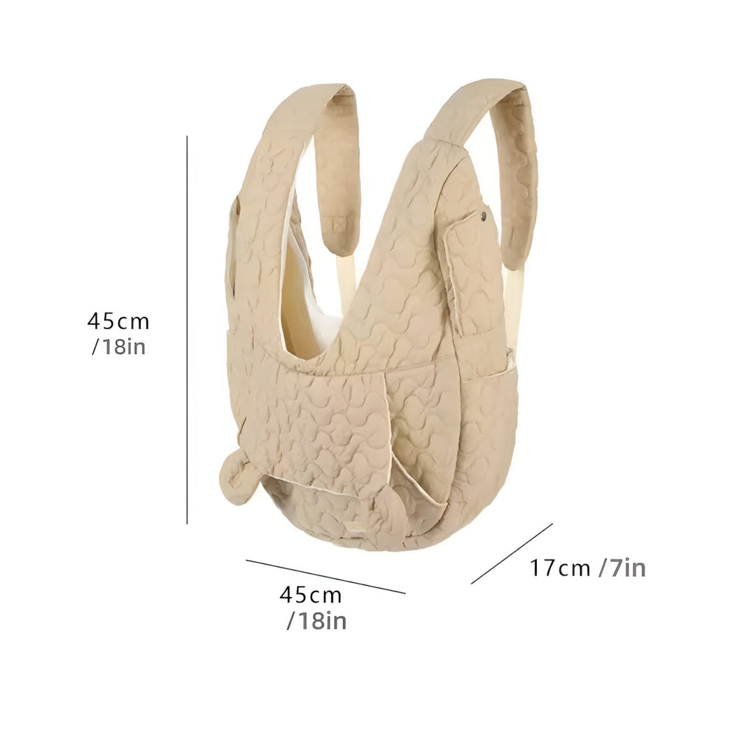 Wetterfeste Reisetasche für Haustiere bis 10kg. Komfortable Tragetasche für Katzen & Hunde, auch als Rucksack nutzbar.