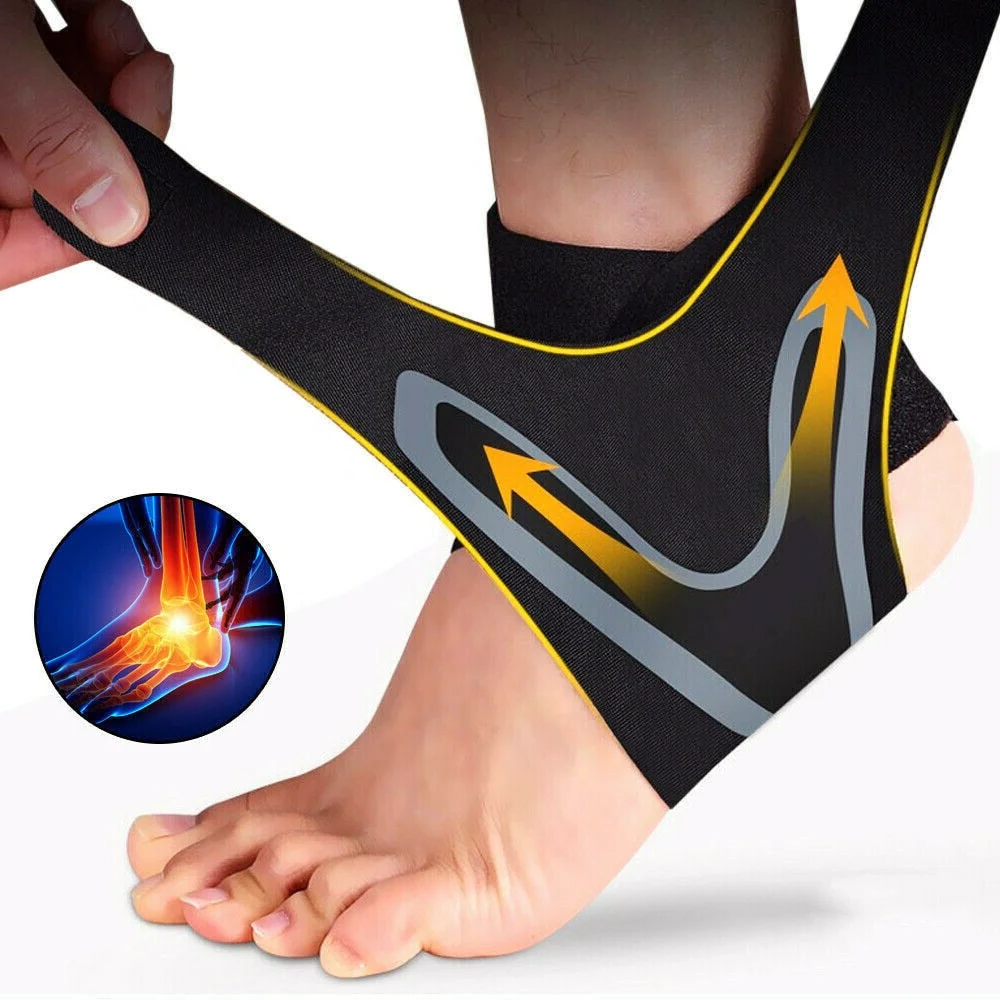 Einheitsgröße Knöchelbandage, ideal zur Schmerzlinderung, Genesung und Stabilisierung des Sprunggelenks.