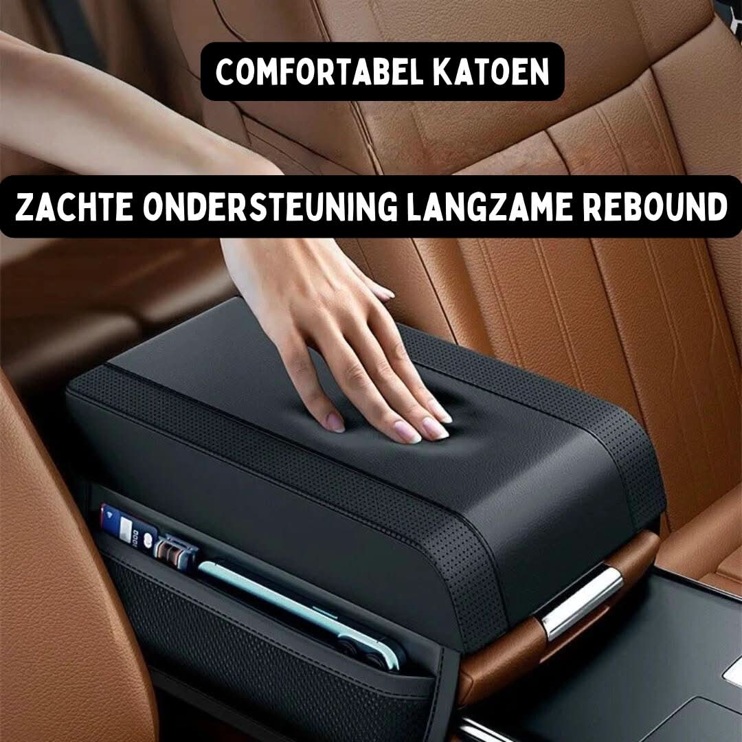 Praktischer Armlehnenbezug für die Auto-Mittelkonsole, bietet zusätzlichen Stauraum & erhöht den Fahrkomfort im Innenraum.