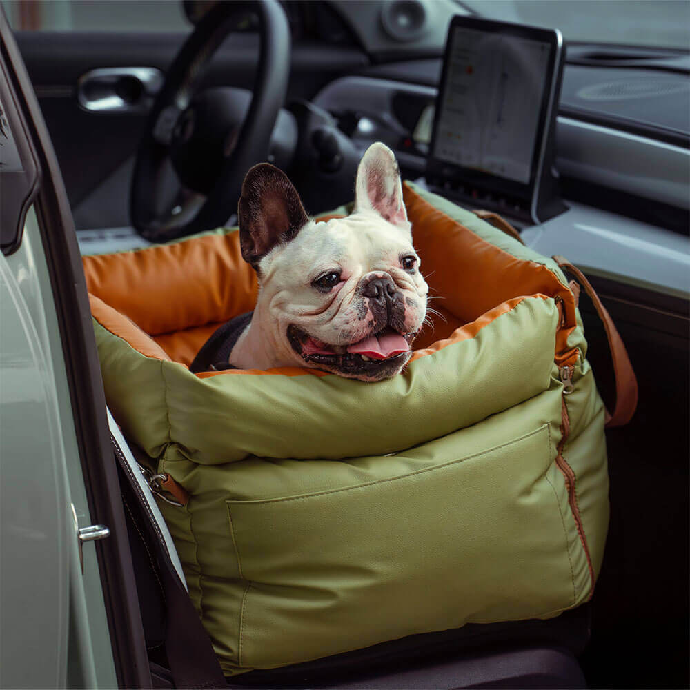 Komfortabler Hunde-Reisesitz, vielseitiges Autozubehör für entspannte Hundetransporte.