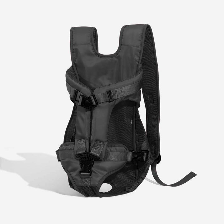 Praktischer Reise-Hunderucksack mit Belüftung, ideal für lange Ausflüge und Städtetrips.
