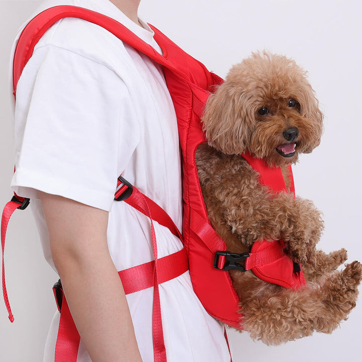 Wasserdichter Tierrucksack für Hunde, robust und langlebig, perfekt für Wanderungen und Ausflüge.