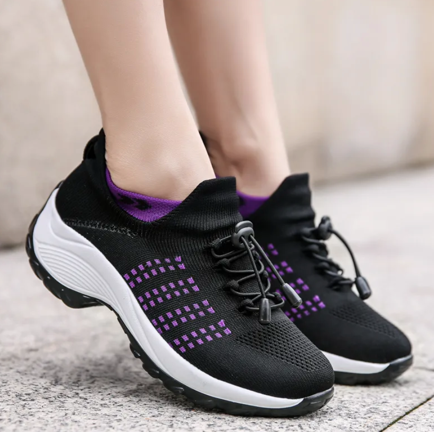 Stilvoller orthopädischer Damen-Komfortschuh für Plantarfasziitis & Hallux Valgus. Ideal für den Alltag.
