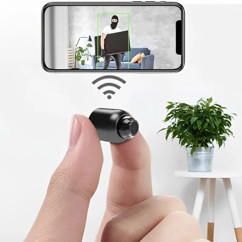 Kompakte 5G WLAN Überwachungskamera 1080P HD für Heim- & Büro-Sicherheit.
