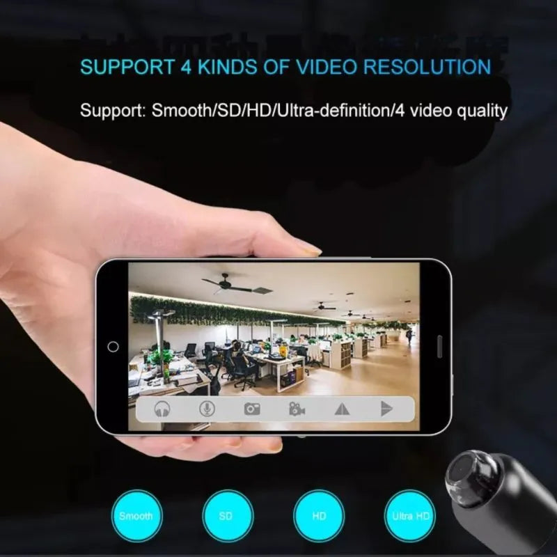 HD WLAN Sicherheitskamera 1080P, 5G-fähig, für Heimüberwachung, mit Nachtsicht & Bewegungserkennung.