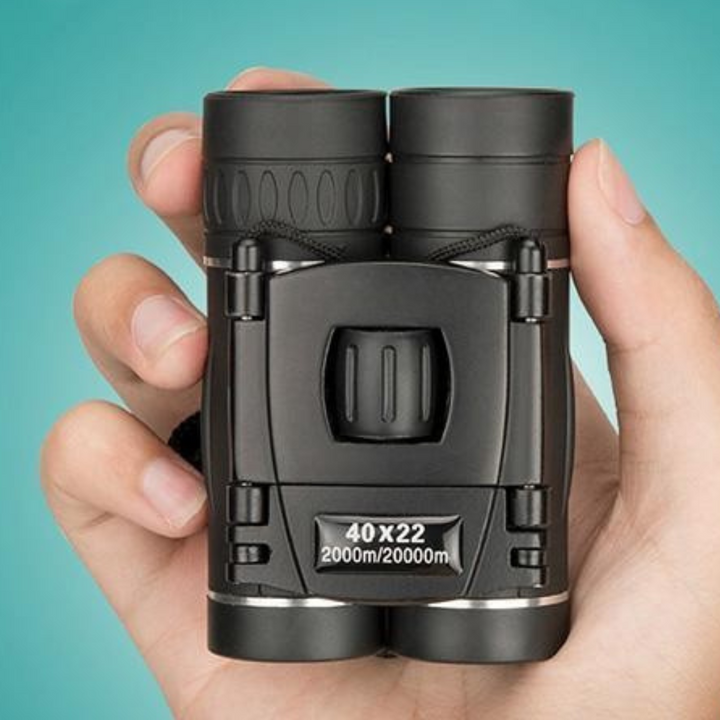 Tragbares 40x HD-Fernglas, ideal für Reisen, Konzerte und Sportveranstaltungen mit klarem Weitblick.