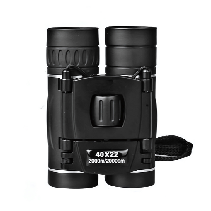 Hochwertige Optik: HD-Fernglas mit 40x Vergrößerung für scharfe Naturbeobachtungen beim Wandern.