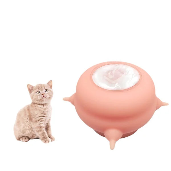 Auslaufsichere KittySip Milchschale, ideal für Kätzchen & Welpen. Kompaktes, tragbares Tierpflege Zubehör für Reisen.