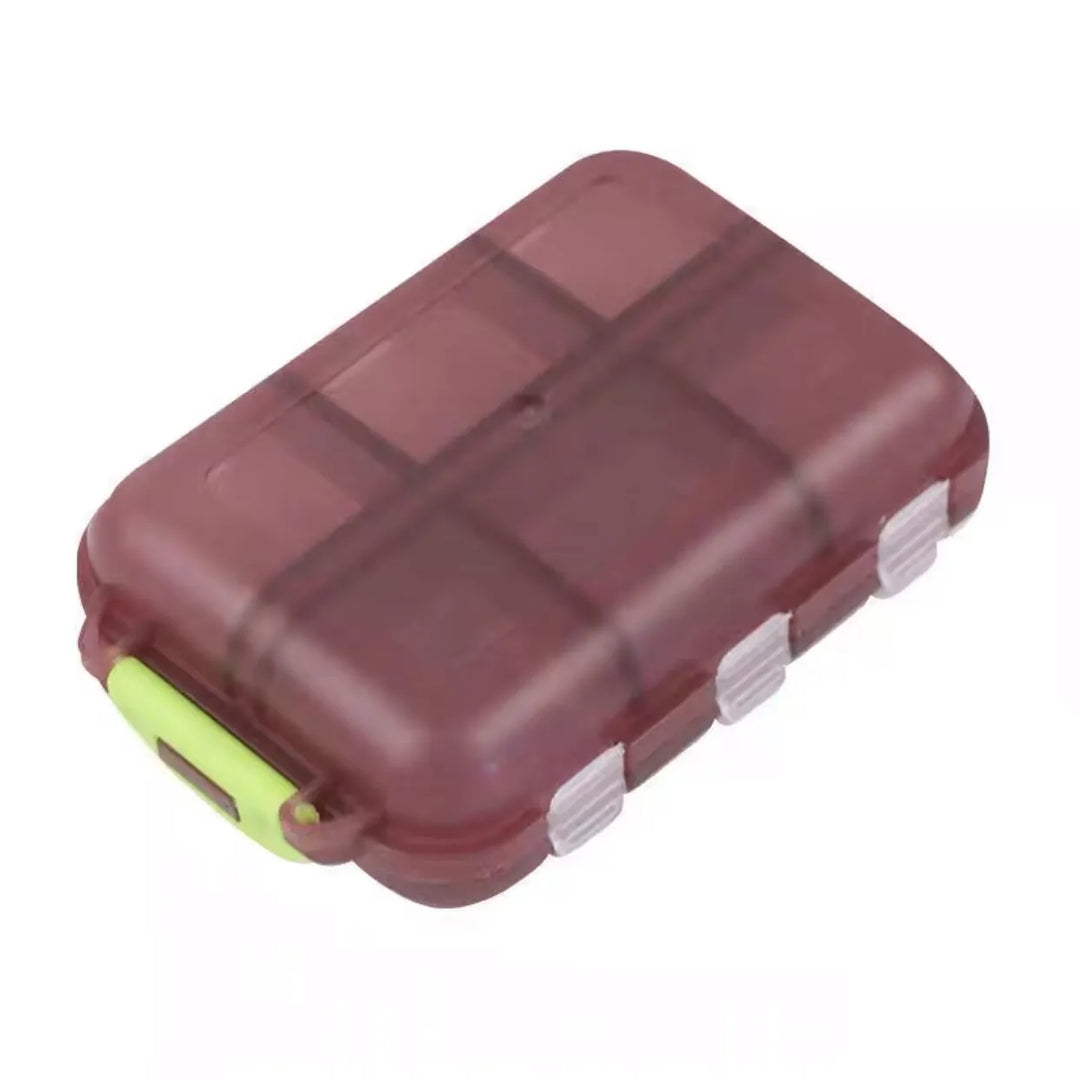 BPA-freie Reise-Pillendose, sicherer Medikamenten-Organizer für Medikamente, Vitamine & Tabletten.