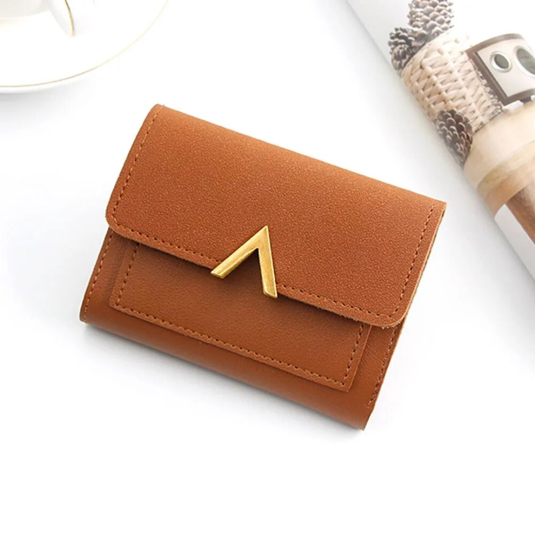 Hochwertige Mini-Geldbörse. Kompaktes Unisex Portemonnaie für Kreditkarten und Münzen. Ideales Geschenk.