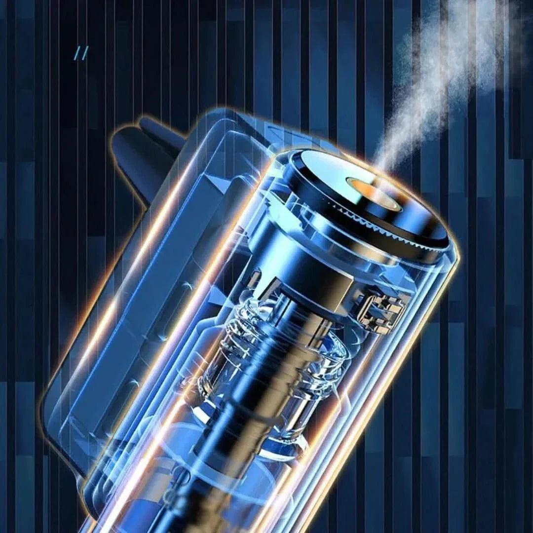 Stilvoller Auto Duftspender im Fahrzeug, erzeugt mit ätherischen Ölen beruhigende Atmosphäre & frischen Lufterfrischer.