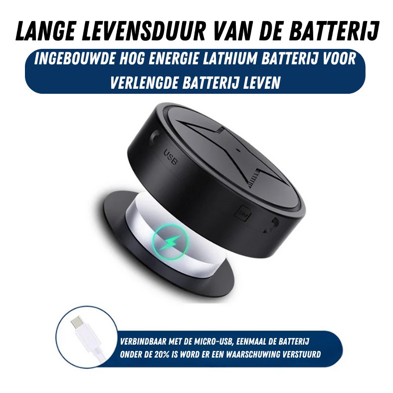 Diskreter Magnet-GPS-Tracker comfortgenie20241003; ideal für Asset-Tracking und Sicherheit.
