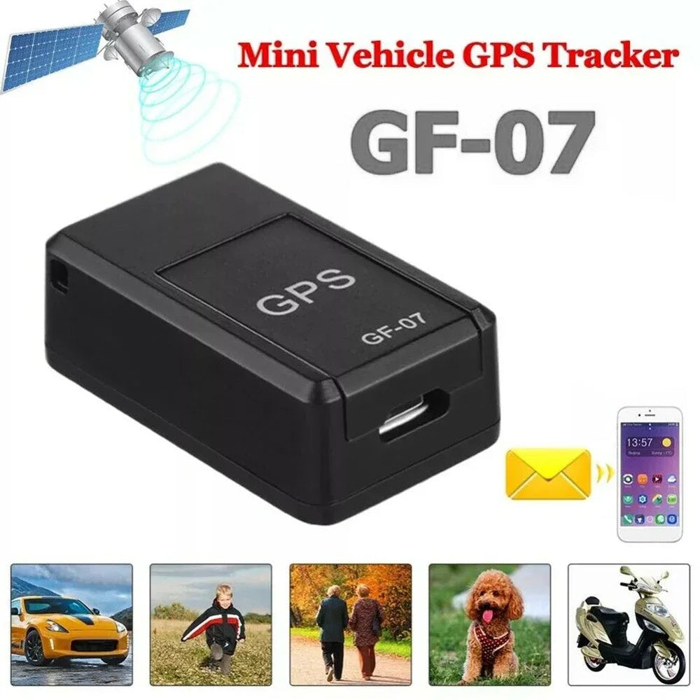 GSM-Fahrzeugtracker für Diebstahlschutz. Mini-GPS-Ortungsgerät zur sicheren Überwachung von Autos.