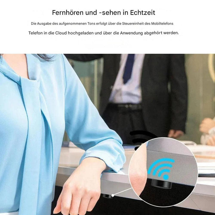 Der USB-Ladeanschluss des magnetischen GPS-Trackers, bereit für lange Einsatzzeiten und einfache Aufladung.