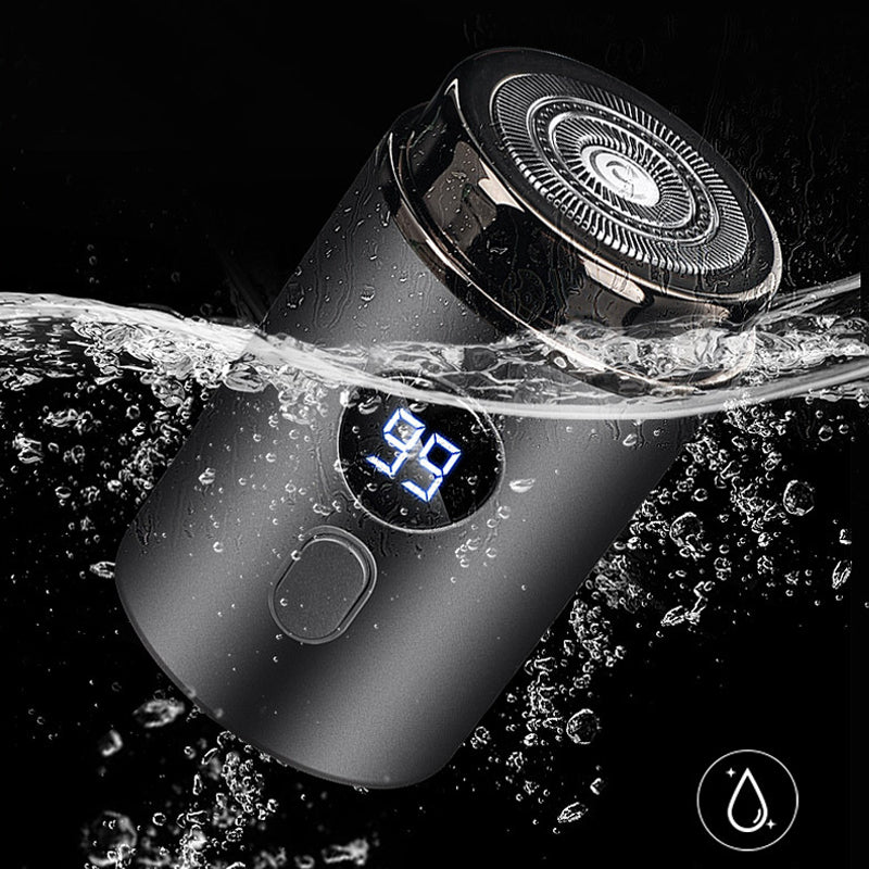 Multifunktionaler Herren Mini Rasierer, wasserdicht & USB-C, für Gesicht & Körper.