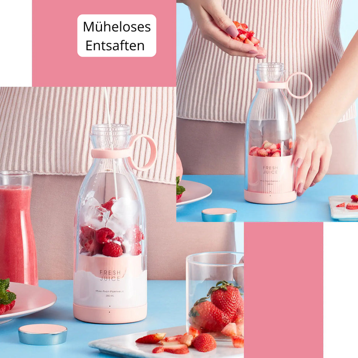 SmoothEase: Ihr kompakter Smoothie Maker & Personal Blender für vitaminreiche Smoothies & frische Getränke.