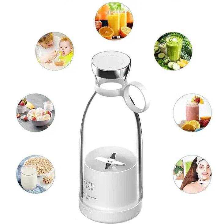 Vielseitiger SmoothEase Mixer: Ihr tragbarer Smoothie Maker für gesunde Ernährung & frische Energie.