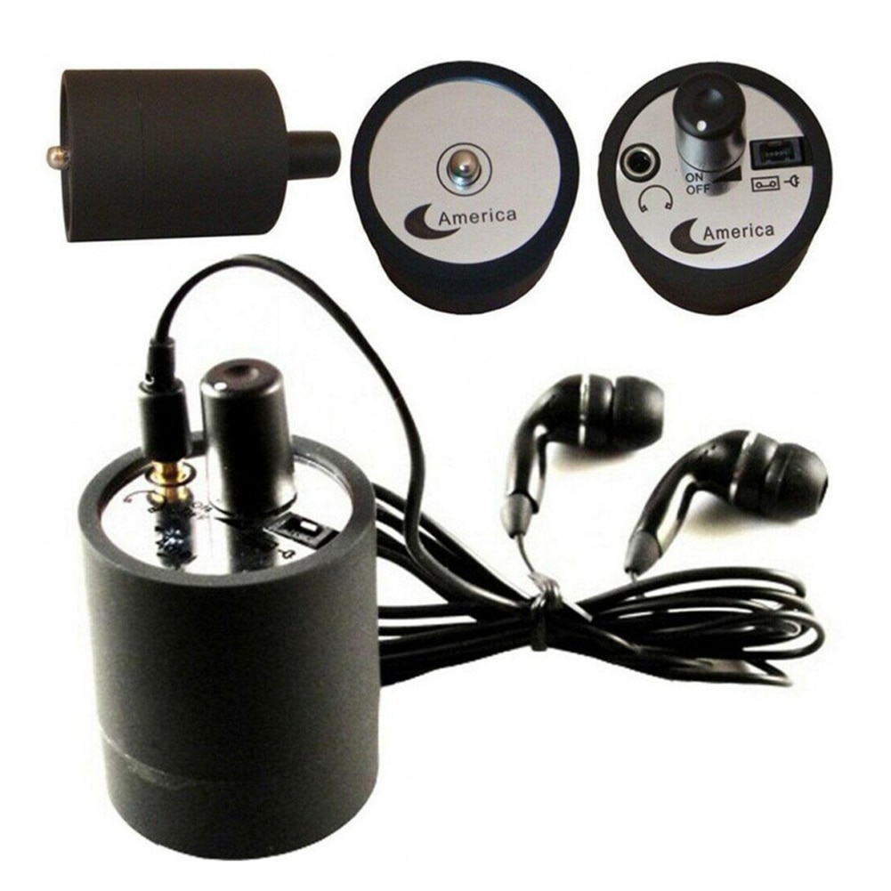 Moderne Elektronik Schallverstärker, diskreter Wandlauscher mit hochempfindlichem Audioverstärker Mikrofon.