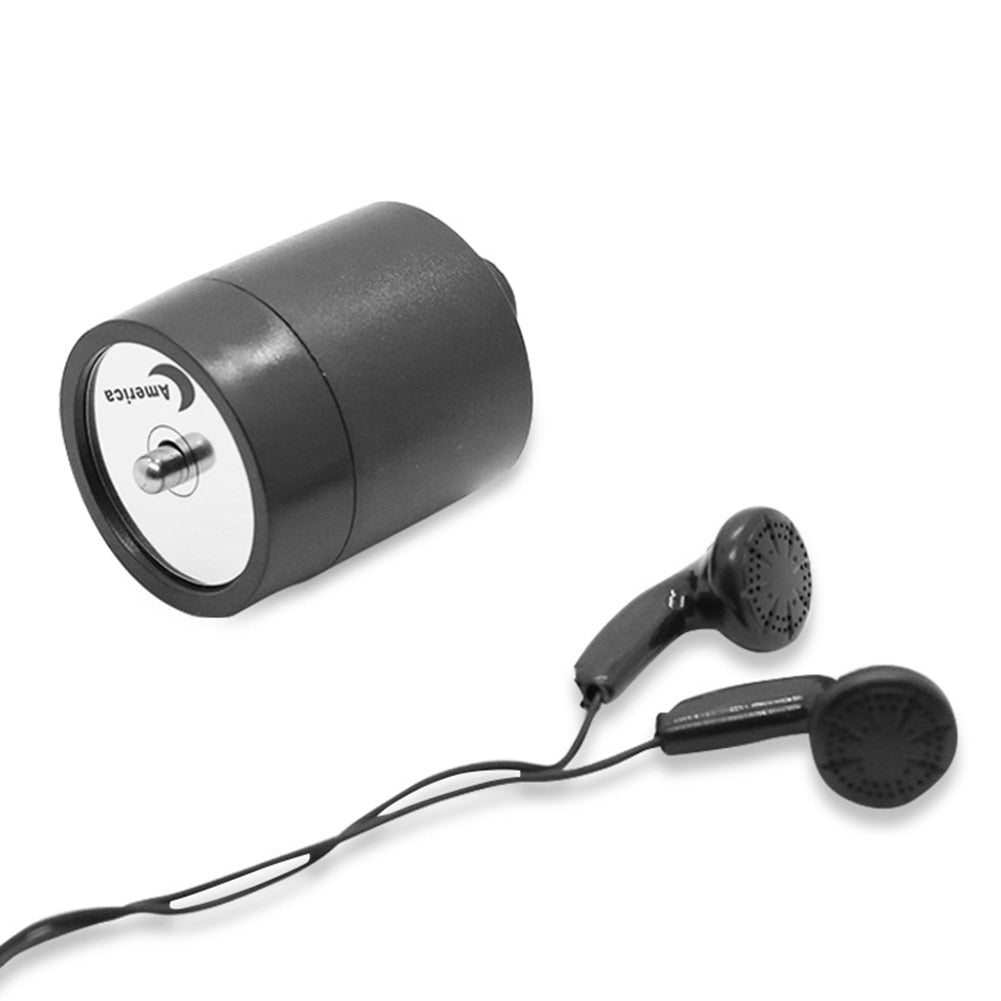 Effektiver Wandlauscher und Audioverstärker, ermöglicht das Hören von Geräuschen durch Wände mittels Mikrofon.