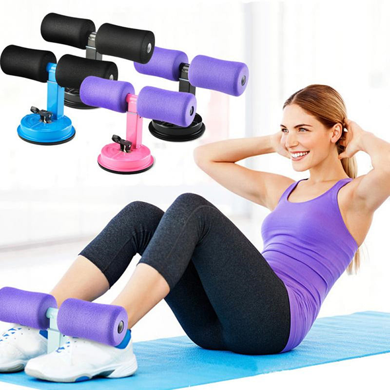 Kompaktes Bauchmuskeltrainer Fitnessgerät für effektives Core- & Ganzkörpertraining zuhause.