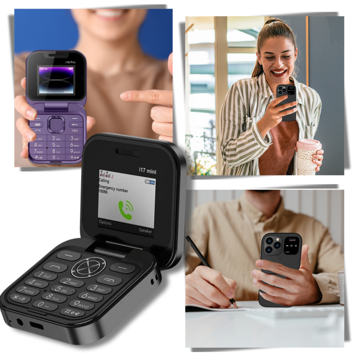 FlexFold Dual SIM Handy für 2 SIM-Karten, praktisch auf Reisen und unterwegs.