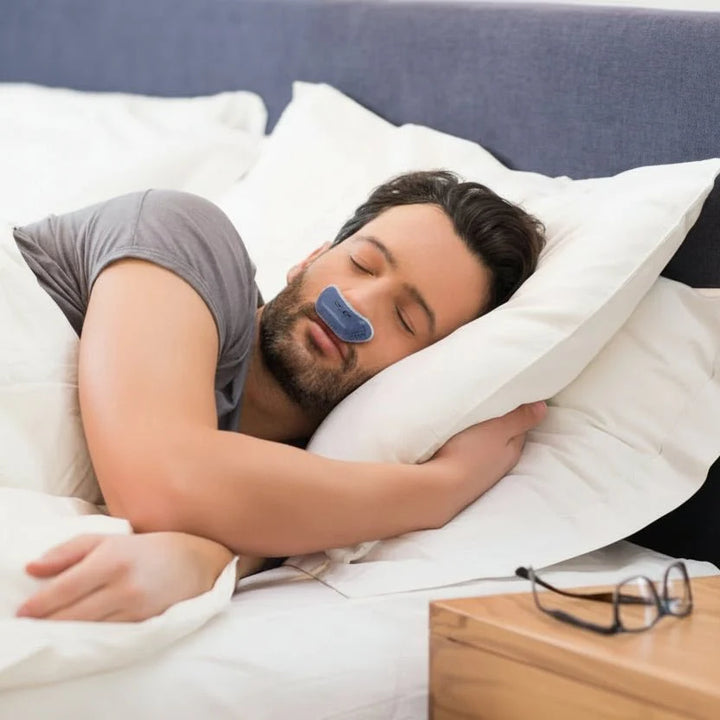 MICROBREATH CPAP-Atemhilfe für ruhige Nächte und erholsamen Schlaf, effektiv gegen Schnarchen und Schlafapnoe.