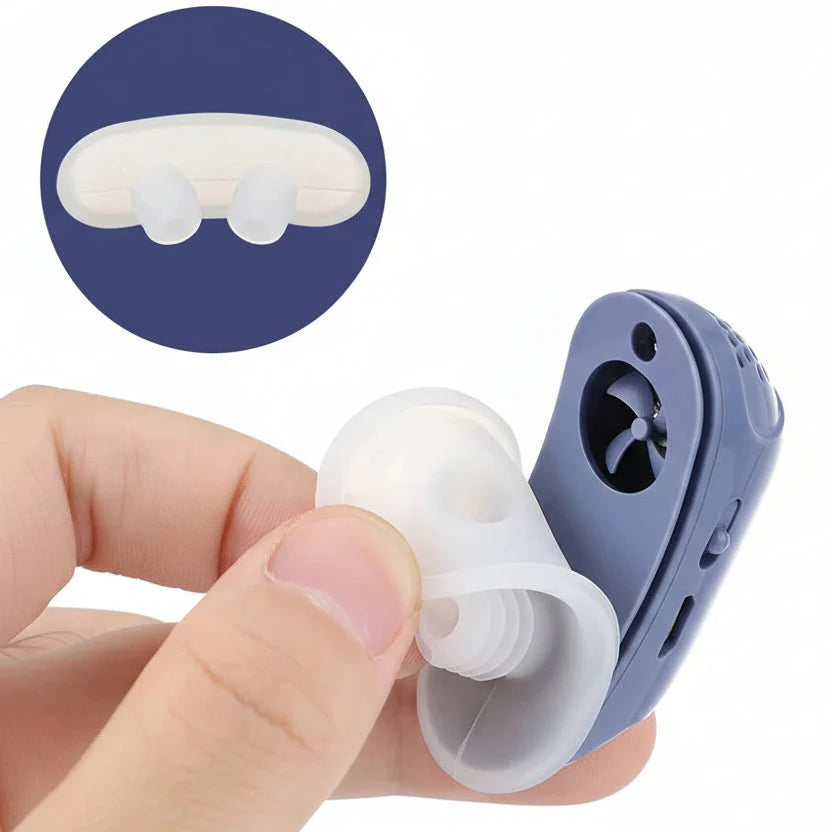 Effektives MICROBREATH CPAP-System für Schnarchen und Schlafapnoe. Kompakt, leise, fördert die Gesundheit und Schlafqualität.