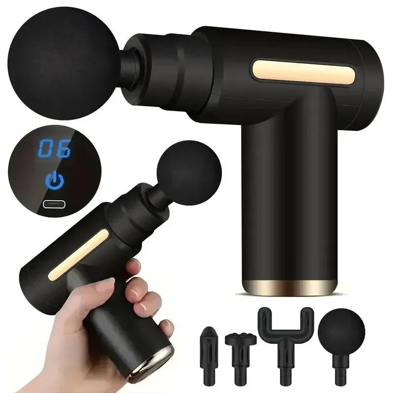 Kompaktes USB Mini-Massagegerät zur Muskelentspannung & Regeneration. Ideal für Nacken, Rücken, Beine.