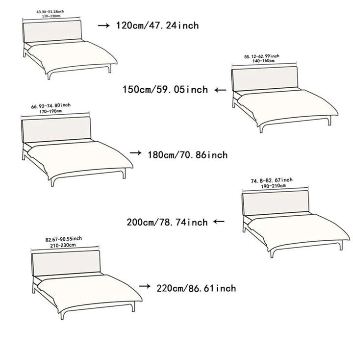 Weicher Polyesterbezug SoftNest: Komfortables, waschbares Bettaccessoire für Schutz und stilvolles Wohnen im Schlafzimmer.