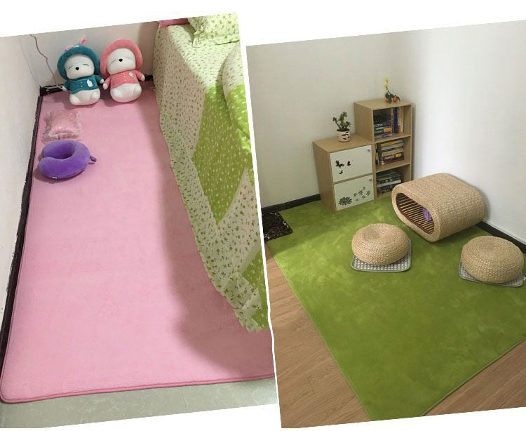 Luxuriöser Koralle Wohnzimmerteppich, modern & schalldicht, für höchste Ansprüche.