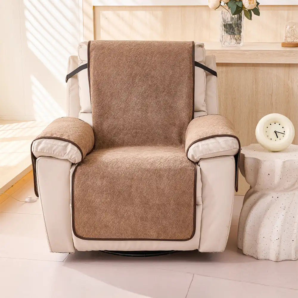 Bequemer Chenille Reclinerbezug, maschinenwaschbar & schützt vor Abnutzung.