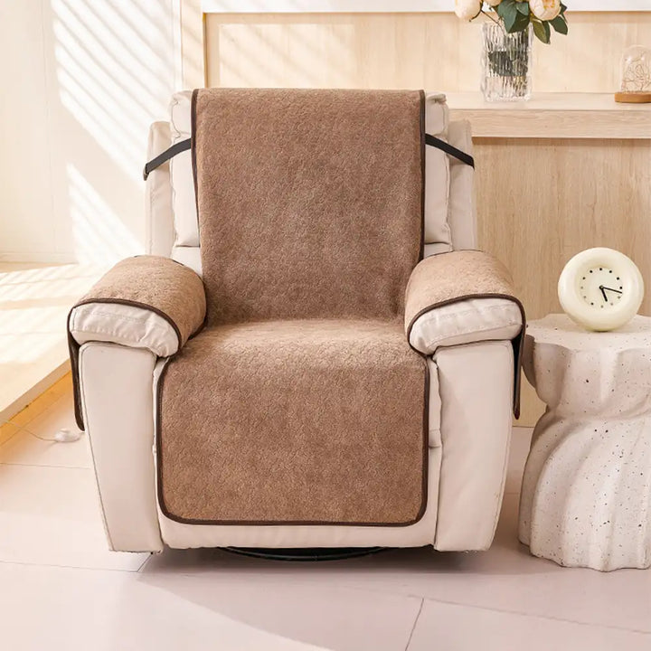 Bequemer Chenille Reclinerbezug, maschinenwaschbar & schützt vor Abnutzung.