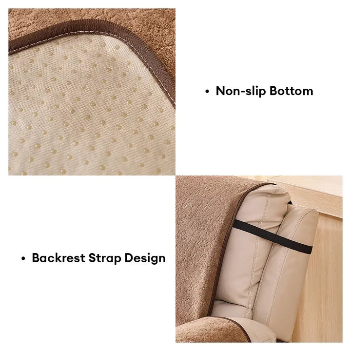 Hochwertiger Chenille Einsitzer Bezug; optimaler Schutz für Sessel & Recliner.