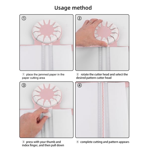 12-in-1 Rotations-Papierschneider, ein unverzichtbares Bastelzubehör für vielfältige Kreativideen.