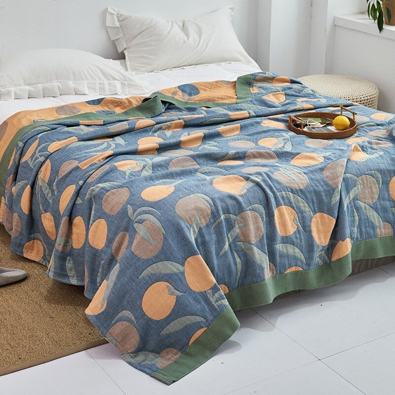 Dekorative Wurfdecke, japanisches Flair für mehr Gemütlichkeit.