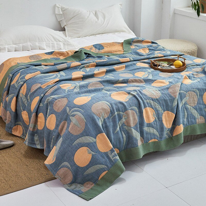 Dekorative Wurfdecke, japanisches Flair für mehr Gemütlichkeit.